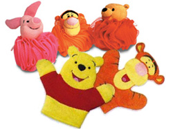 Мочалка для детской кожи