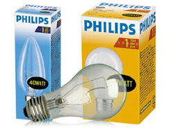 Лампы накаливания.